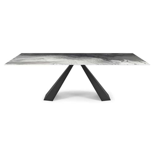 Eliot CrystalArt Dining Table by Cattelan Italia available at FCI London showcasing elegance