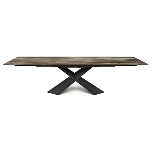 Tyron Crystalart Drive Dining Table by Cattelan Italia