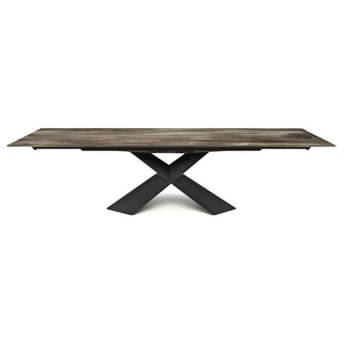 Tyron CrystalArt Drive Dining Table by Cattelan Italia with modern design available at FCI London