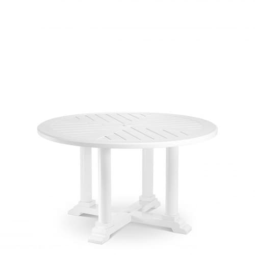 Bell Rive 130 Cm Dining Table by Eichholtz