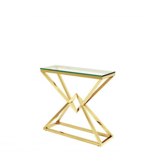 Connor Gold Finish Console Table by Eichholtz