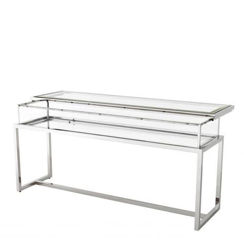 Harvey Stainless Steel Console Table by Eichholtz