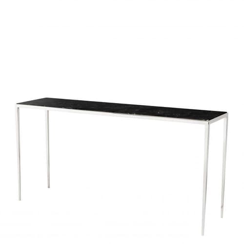 Henley L Brown Marble Top Console Table by Eichholtz