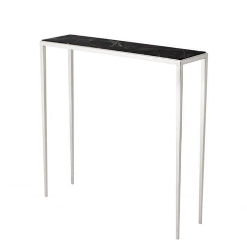 Henley Nickel Finish Console Table by Eichholtz