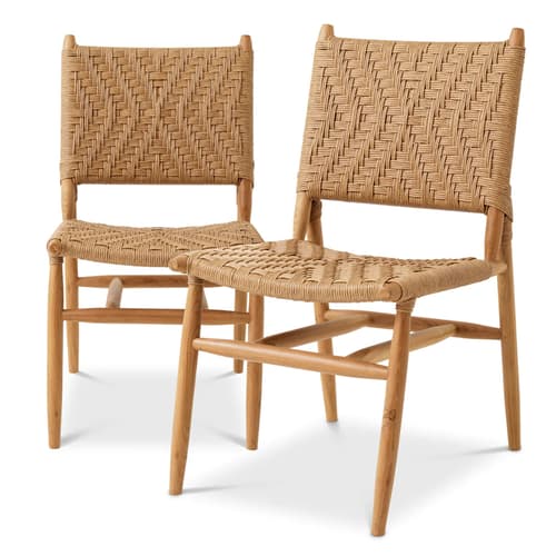 Laroc Set Of 2 Outdoor Chair | By FCI London
