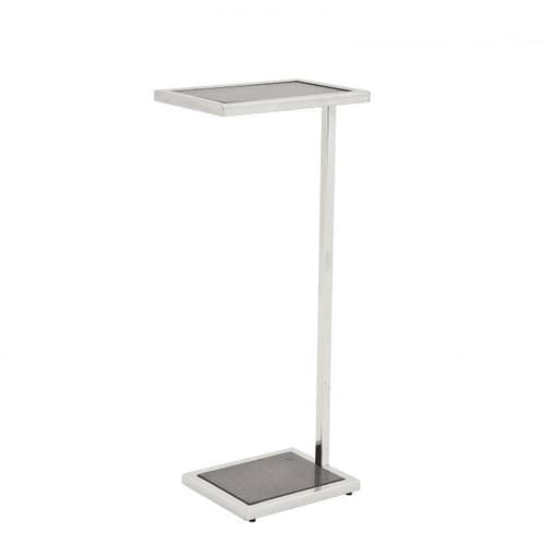 Paladin Stainless Steel Side Table by Eichholtz