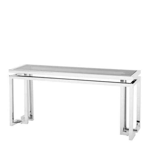 Palmer Stainless Steel Console Table by Eichholtz