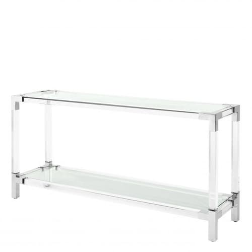 Royalton Stainless Steel Console Table by Eichholtz