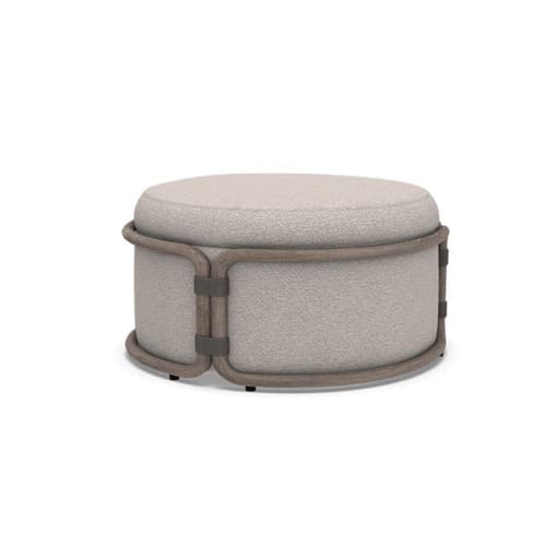 Rattan Outdoor Footstool by Ethimo