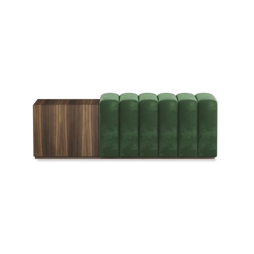 Cartye Pouf With Side Table by Evanista