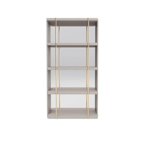 Ellender Mirror On The Back Bookcase by Evanista