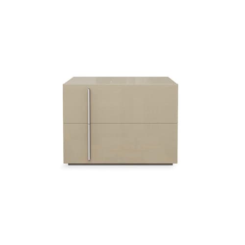 Fiza 2 Drawers Bedside Table by Evanista