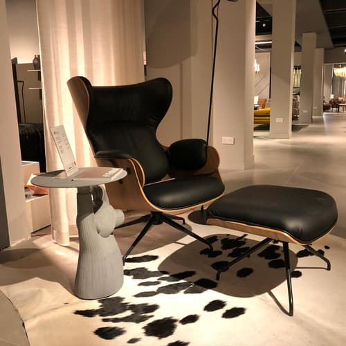 Lounger Armchair & Footstool by BD Barcelona | FCI Clearance