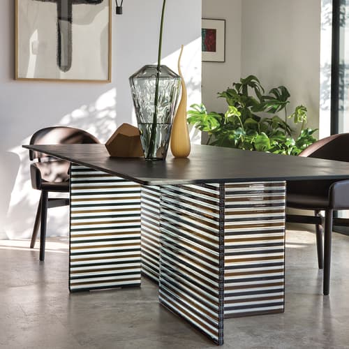 Big Wave Dining Table by Fiam Italia