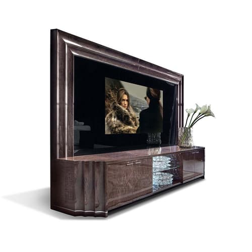 Absolute Big Screen TV Wall Unit by Giorgio Collection