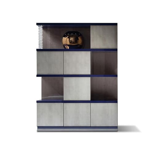 Alchemy Three Sections Bookcase by Giorgio Collection
