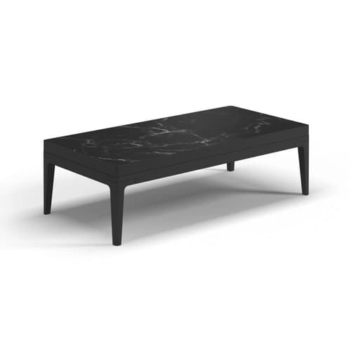 Grid Ceramic Outdoor Coffee Table by Gloster