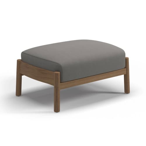 Haven Outdoor Footstool by Gloster