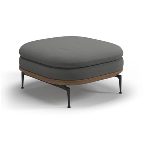 Mistral Outdoor Footstool by Gloster