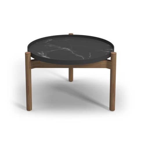 Sepal Outdoor Side Table by Gloster