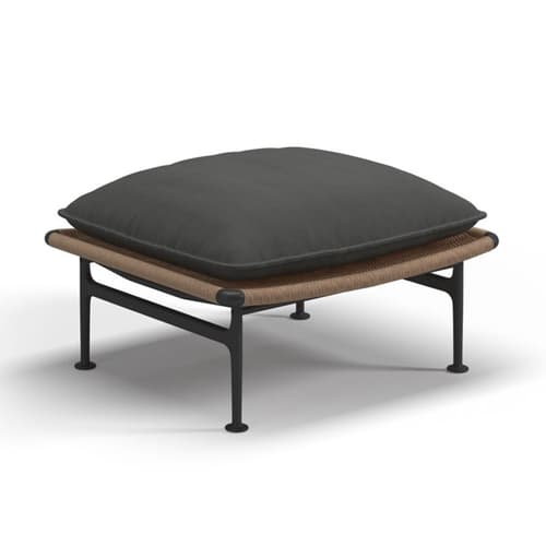 Zenith Outdoor Footstool by Gloster