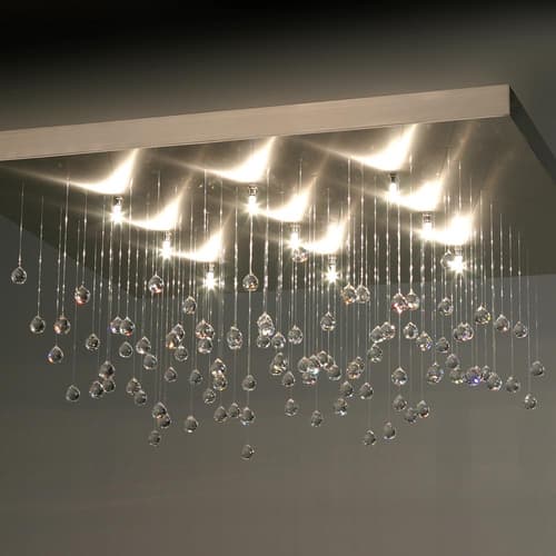 Sprankling Square Ceiling Lamp by Ilfari