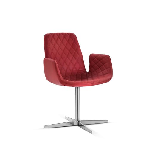 Lenny 4 Ways Swivel Armchair by Italforma