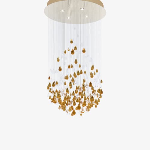 Droplets On Ceiling Suspension Lamp by Lasvit