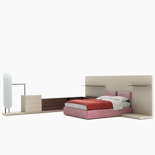 Easy Bedroom Storage by Novamobili