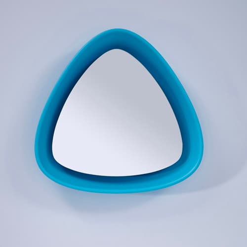 Scoopy light blue Mirror, Quick Ship