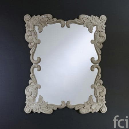 Anna Beige Wall Mirror by Reflections