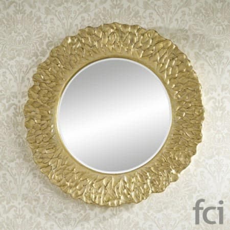 Flora Gold Wall Mirror by Reflections