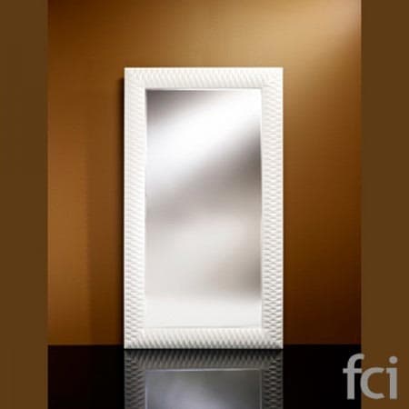 Nick White Wall Mirror by Reflections