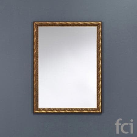 Potsdam Gold Mini Wall Mirror by Reflections