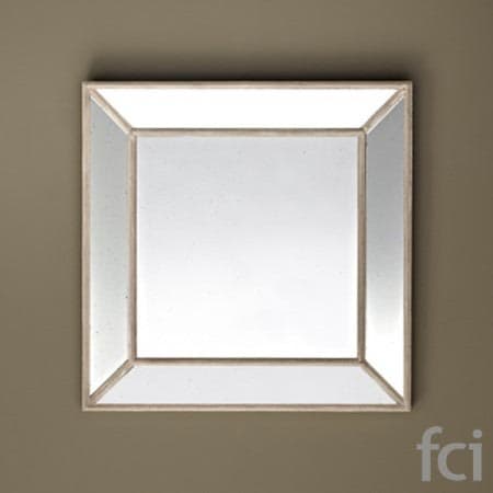 Rustic Beige Wall Mirror by Reflections