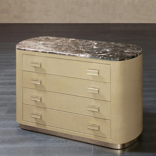 Damasse Small Chest of Drawer by Rugiano