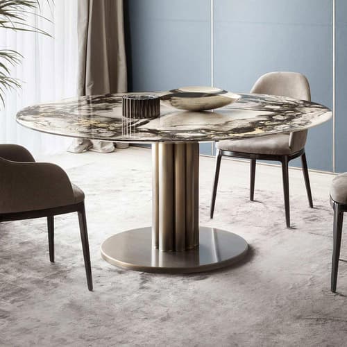 Forest Round Dining Table by Rugiano