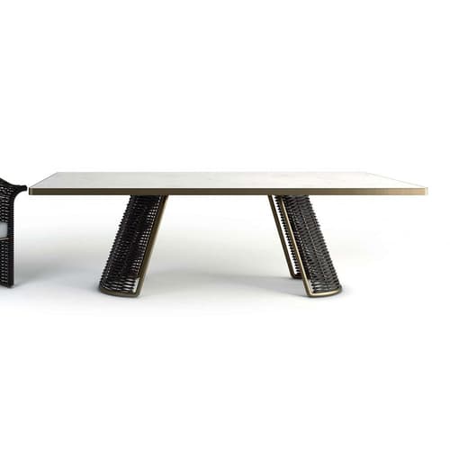 Marina Rectangular Outdoor Table by Rugiano