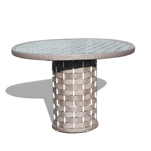 Strips 4 Seat Dining Table by Skyline Design