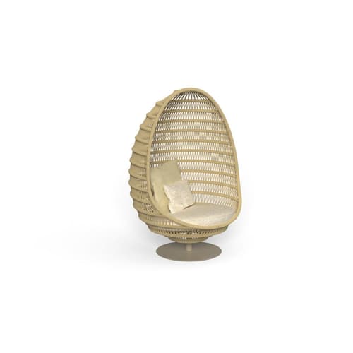 Panama Egg With Base Outdoor Lounge by Talenti