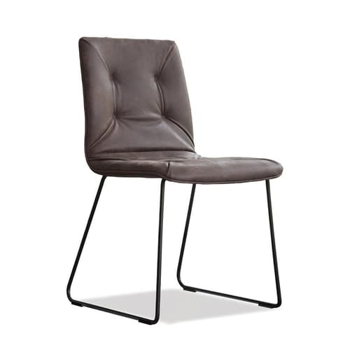 Basic Soft Upholstered Dining Chair by Tonon