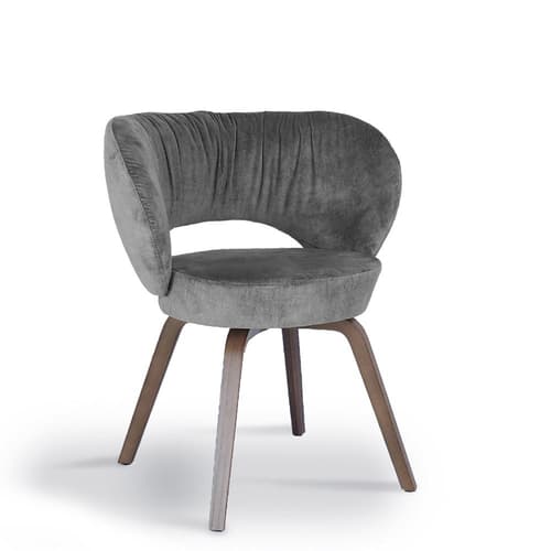 Fusion Soft Upholstered Dining Chair by Tonon