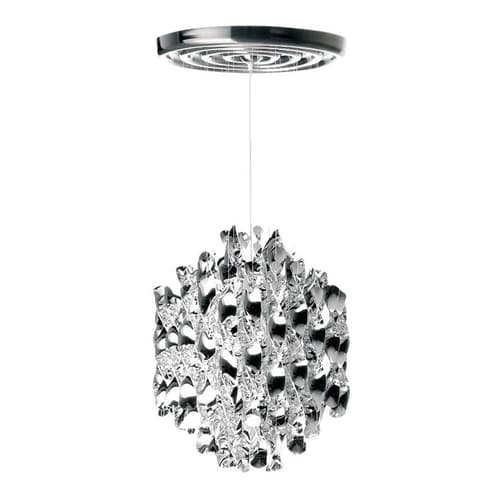 Spiral Sp1 Silver Pendant Lamp by Verpan
