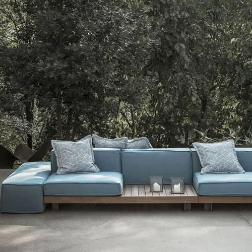 York Island Outdoor Sofa by Villevenete