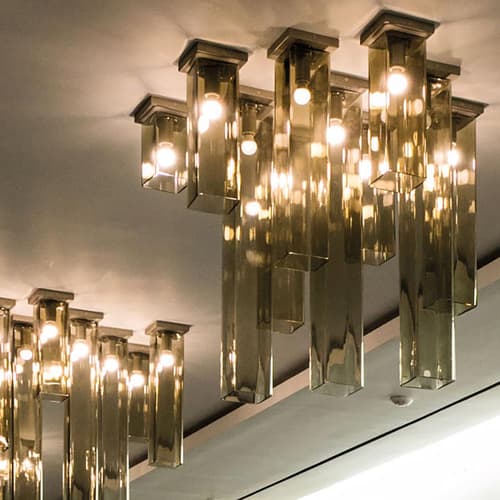 Tubes Ceiling Lamp by Vistosi
