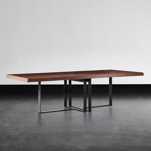Luna Rectangular Wood Dining Table by XVL