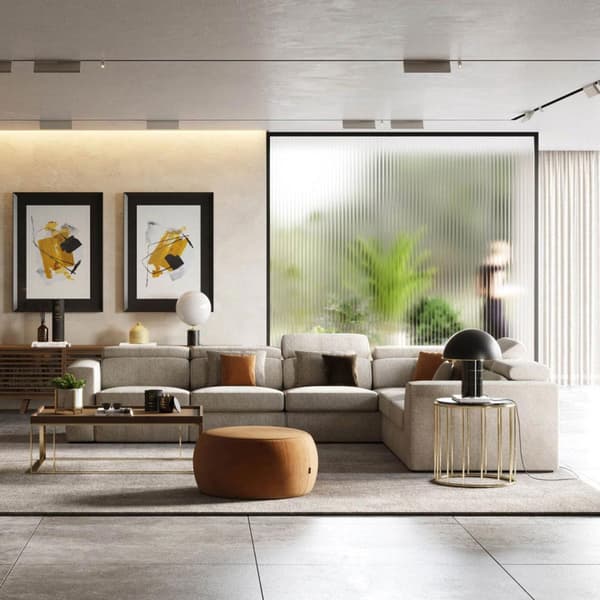 Gold Sofa by Laskasas - luxury materials and exceptional Italian design for high-end interiors