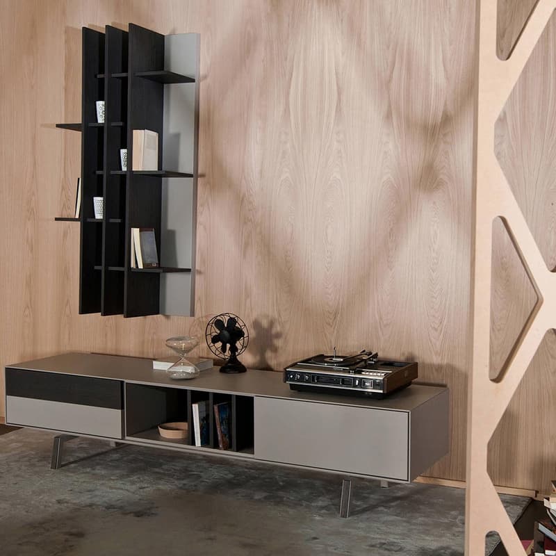 Vintme B 019 TV Wall Unit by Altitude