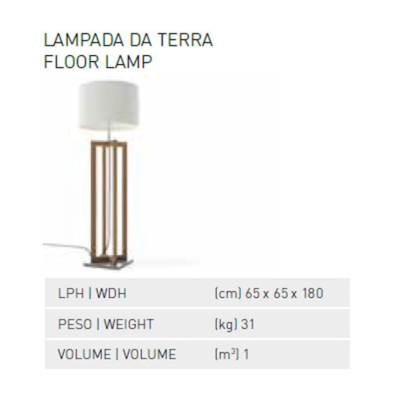 Vertigo Outdoor Floor Lamp Atmosphera