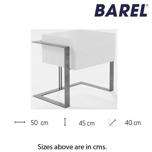 Idi Bedside Table by Barel